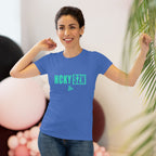 Women’s Hockey Vibe Triblend Tee (Seafoam Logo)