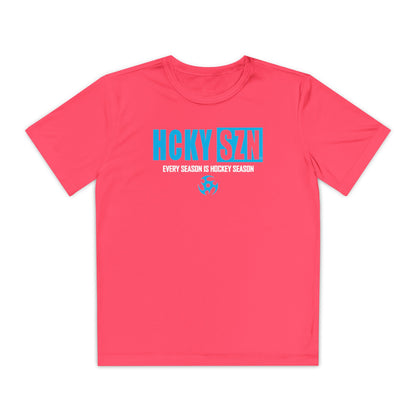 Every Season is HCKY SZN Youth Competitor Tee (Sky Blue  Logo) - Various Colors