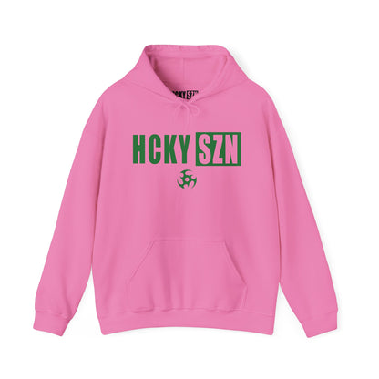 HCKY SZN (Green Logo) Hooded Sweatshirt - Various Colors