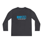Every Season is HCKY SZN Youth Competitor Long Sleeve Tee (Sky Blue Logo) - Various Colors