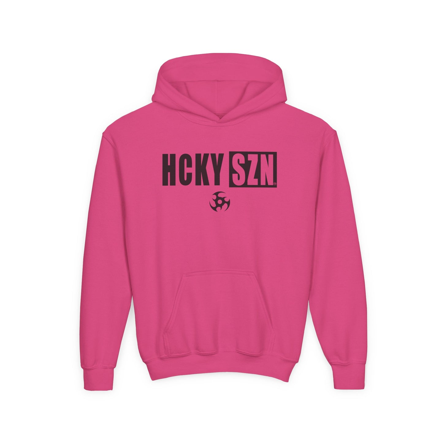 Youth HCKY SZN (Black Logo) Hooded Sweatshirt - Various Colors