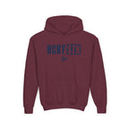Youth HCKY SZN (Navy Logo) Hooded Sweatshirt - Various Colors