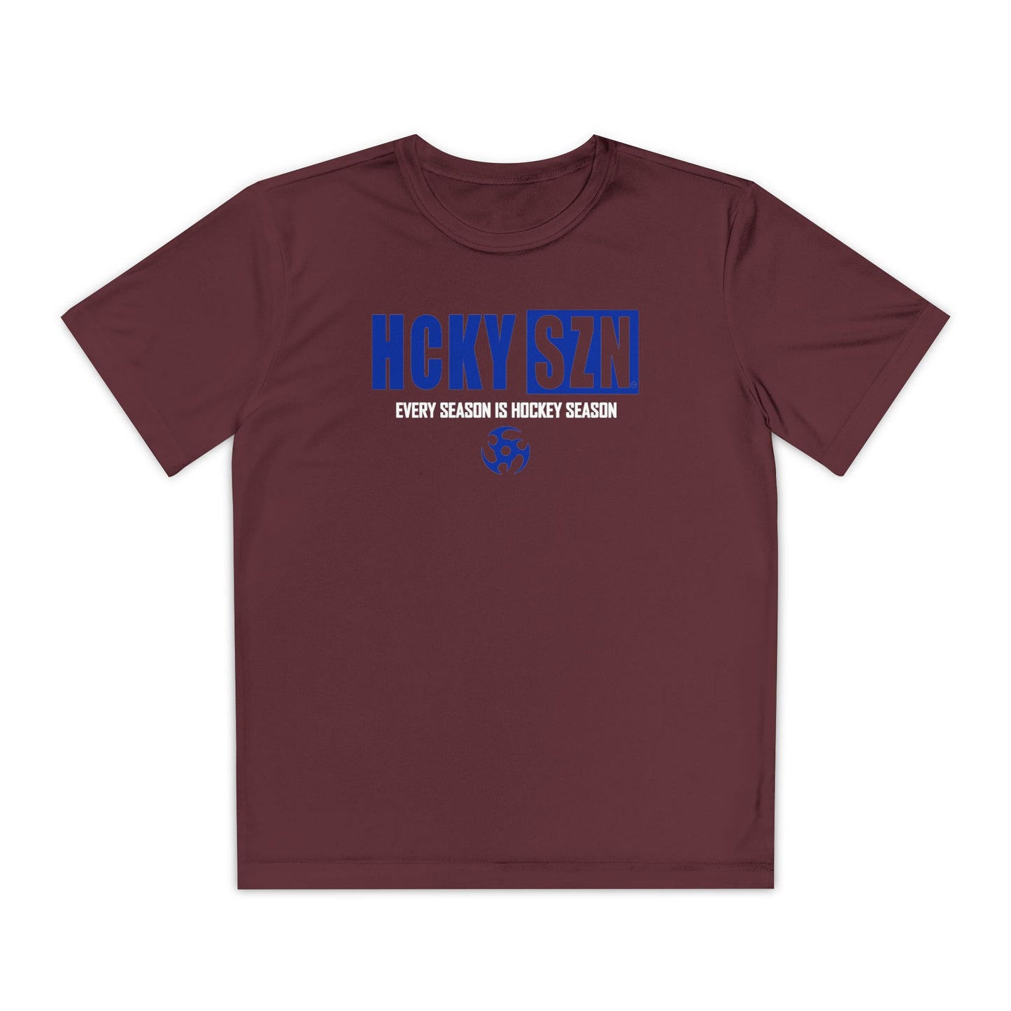 Every Season is HCKYSZN Youth Competitor Tee (Royal Blue Logo) - Various Colors
