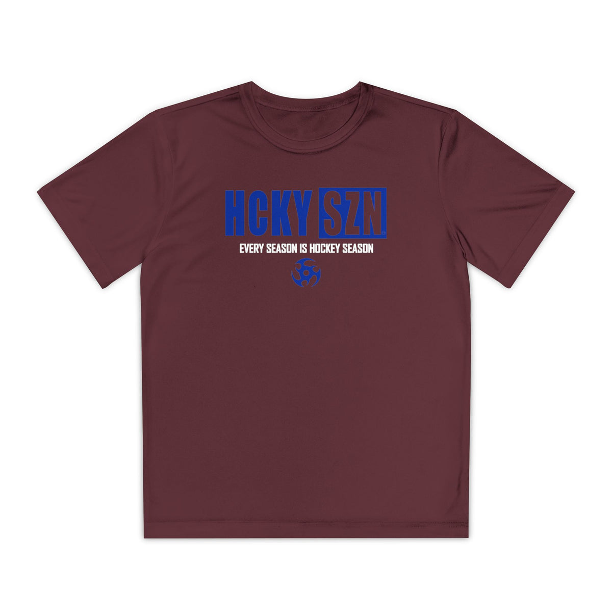 Every Season is HCKYSZN Youth Competitor Tee (Royal Blue Logo) - Various Colors