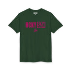 HCKY SZN Simple Star DryBlend Tee Shirt (Raspberry Logo) - Various Colors