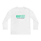 Every Season is HCKY SZN Youth Competitor Long Sleeve Tee (Seafoam Logo) - Various Colors