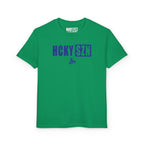Youth HCKY SZN DryBlend Tee Shirt (Royal Logo) - Various Colors