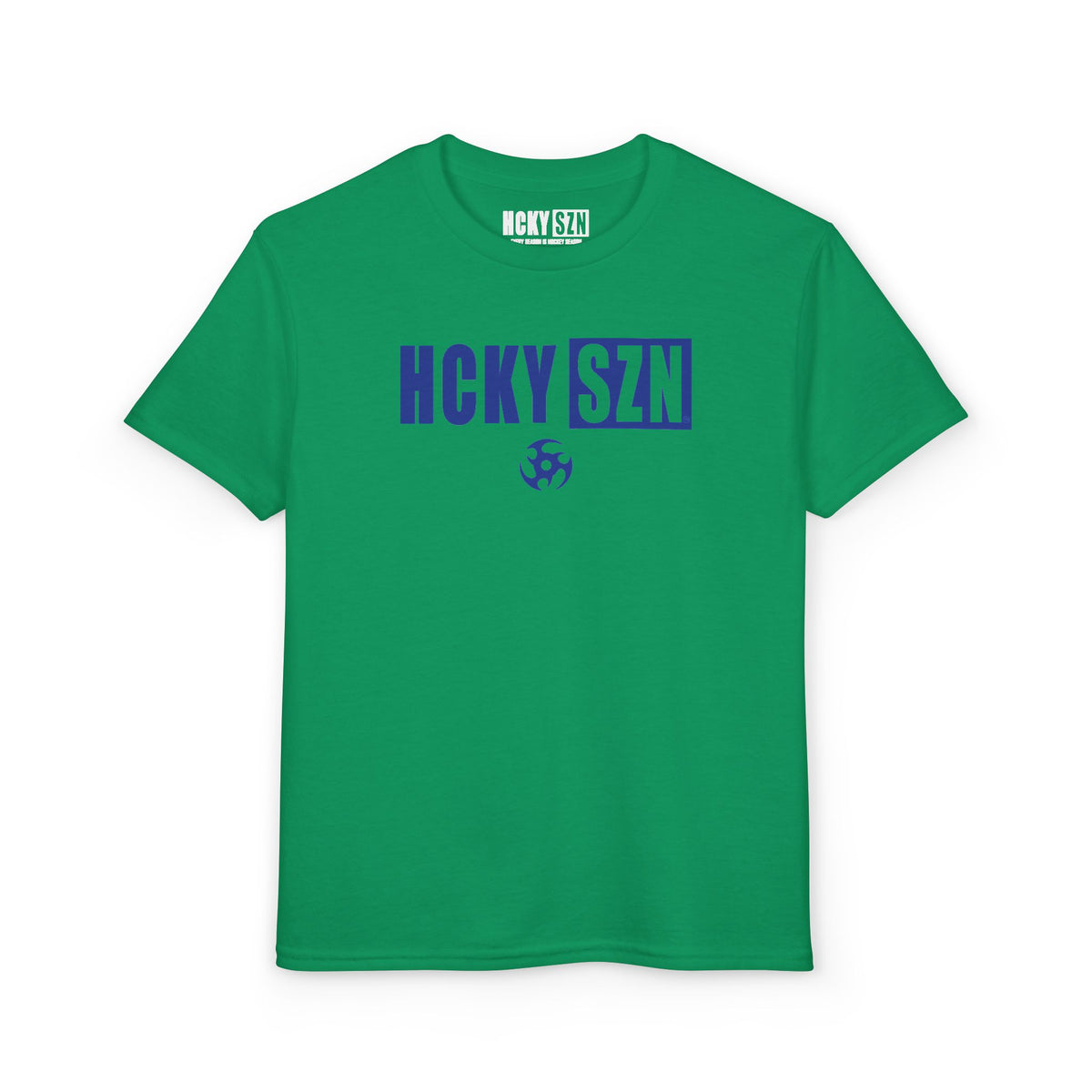 Youth HCKY SZN DryBlend Tee Shirt (Royal Logo) - Various Colors
