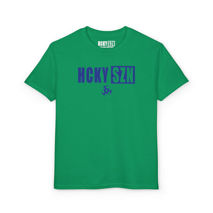 Youth HCKY SZN DryBlend Tee Shirt (Royal Logo) - Various Colors
