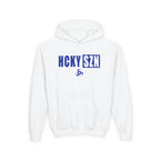 Youth HCKY SZN (Royal Blue Logo) Hooded Sweatshirt - Various Colors