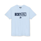 HCKY SZN Simple Star DryBlend Tee Shirt (Navy Logo) - Various Colors