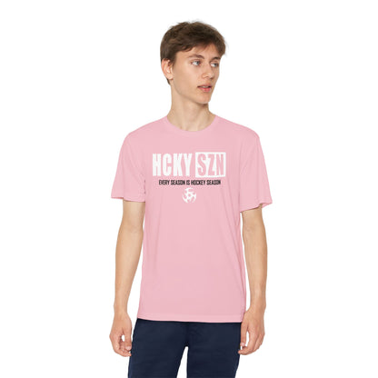 Every Season is HCKY SZN Youth Competitor Tee (White Logo) - Various Colors