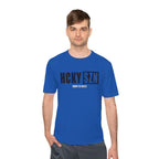 HCKYSZN (Born to Skate) Adult Performance Tee - Royal/Black/White
