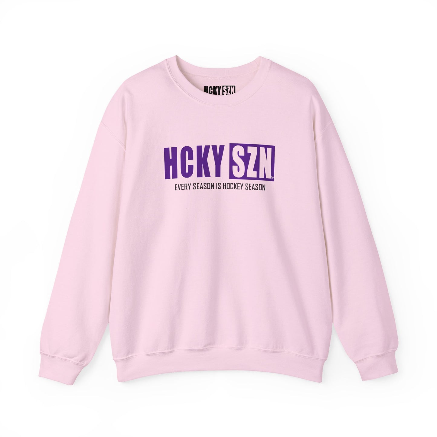 HCKY SZN Crewneck Sweatshirt (Purple Logo) - Various Colors