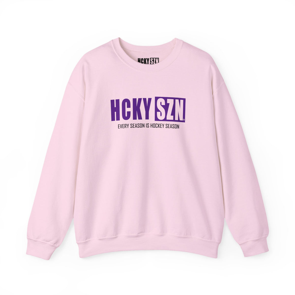 HCKY SZN Crewneck Sweatshirt (Purple Logo) - Various Colors