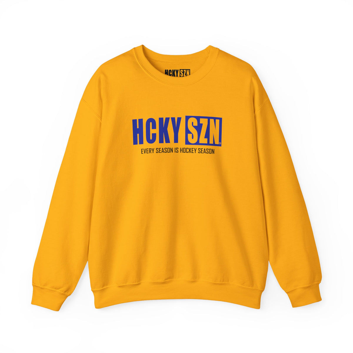 HCKY SZN Crewneck Sweatshirt (Royal Blue Logo) - Various Colors