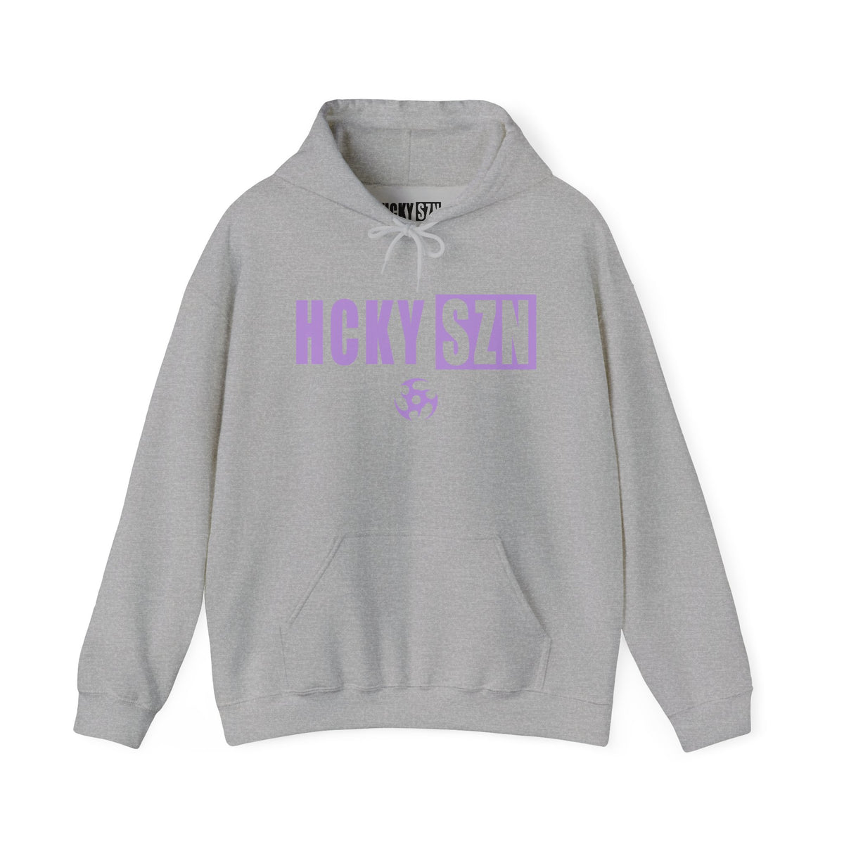 HCKY SZN (Lavender Logo) Hooded Sweatshirt - Various Colors
