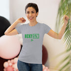 Women’s Hockey Vibe Triblend Tee (Green Logo)