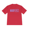 HCKYSZN (Flagship Logo) Adult Performance Tee - Red/Lavender