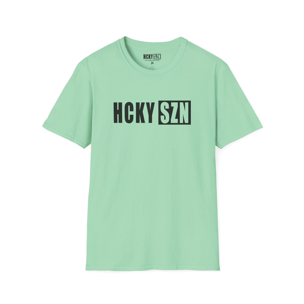 HCKY SZN Softstyle Tee Shirt (Mint)