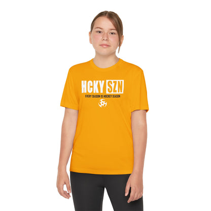 Every Season is HCKY SZN Youth Competitor Tee (White Logo) - Various Colors