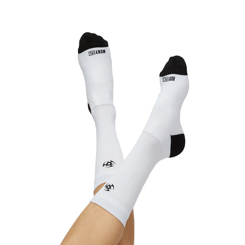 Comfort Crew Fleece Lined Hockey Socks (White)