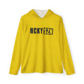 HCKY SZN Big Logo Performance Warmup Hoodie (Yellow/Black)