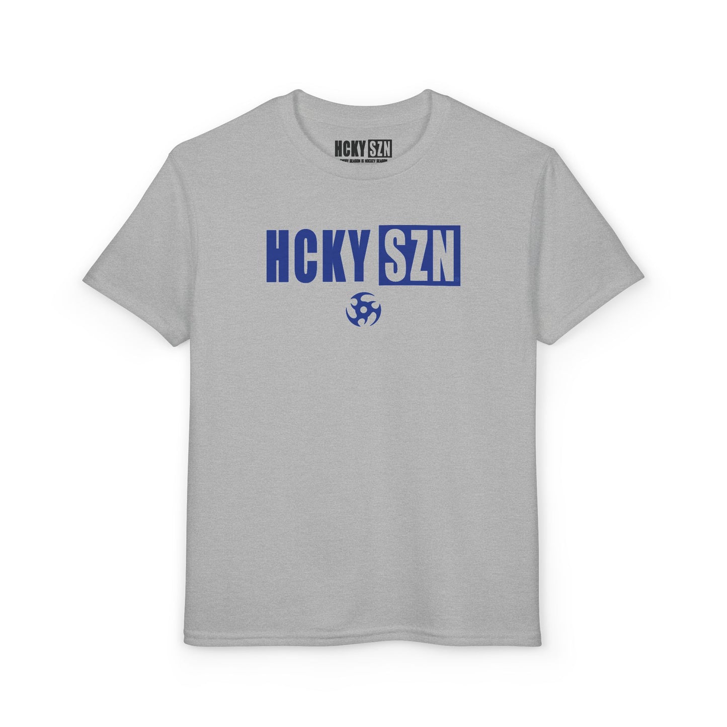 Youth HCKY SZN DryBlend Tee Shirt (Royal Logo) - Various Colors