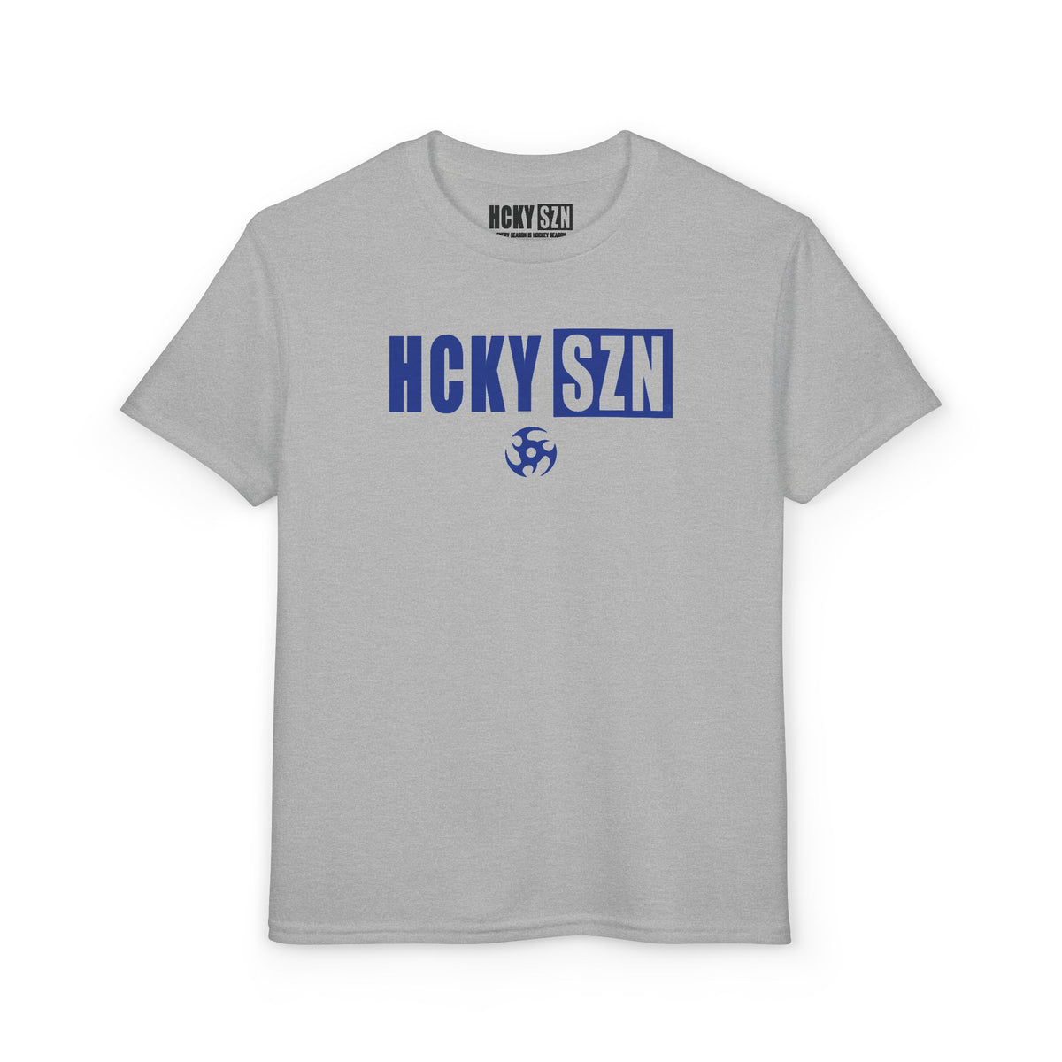 Youth HCKY SZN DryBlend Tee Shirt (Royal Logo) - Various Colors