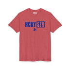 HCKY SZN Simple Star DryBlend Tee Shirt (Blue Logo) - Various Colors