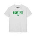 Youth HCKY SZN DryBlend Tee Shirt (Green Logo) - Various Colors