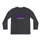 Every Season is HCKY SZN Youth Competitor Long Sleeve Tee (Purple Logo) - Various Colors