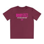 Every Season is HCKY SZN Youth Competitor Tee (Hot Pink Logo) - Various Colors