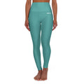 HCKY SZN High Waisted Yoga Leggings (Minty Green)