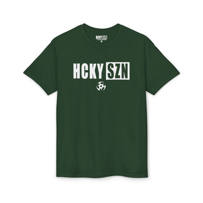 HCKY SZN Simple Star DryBlend Tee Shirt (White Logo) - Various Colors