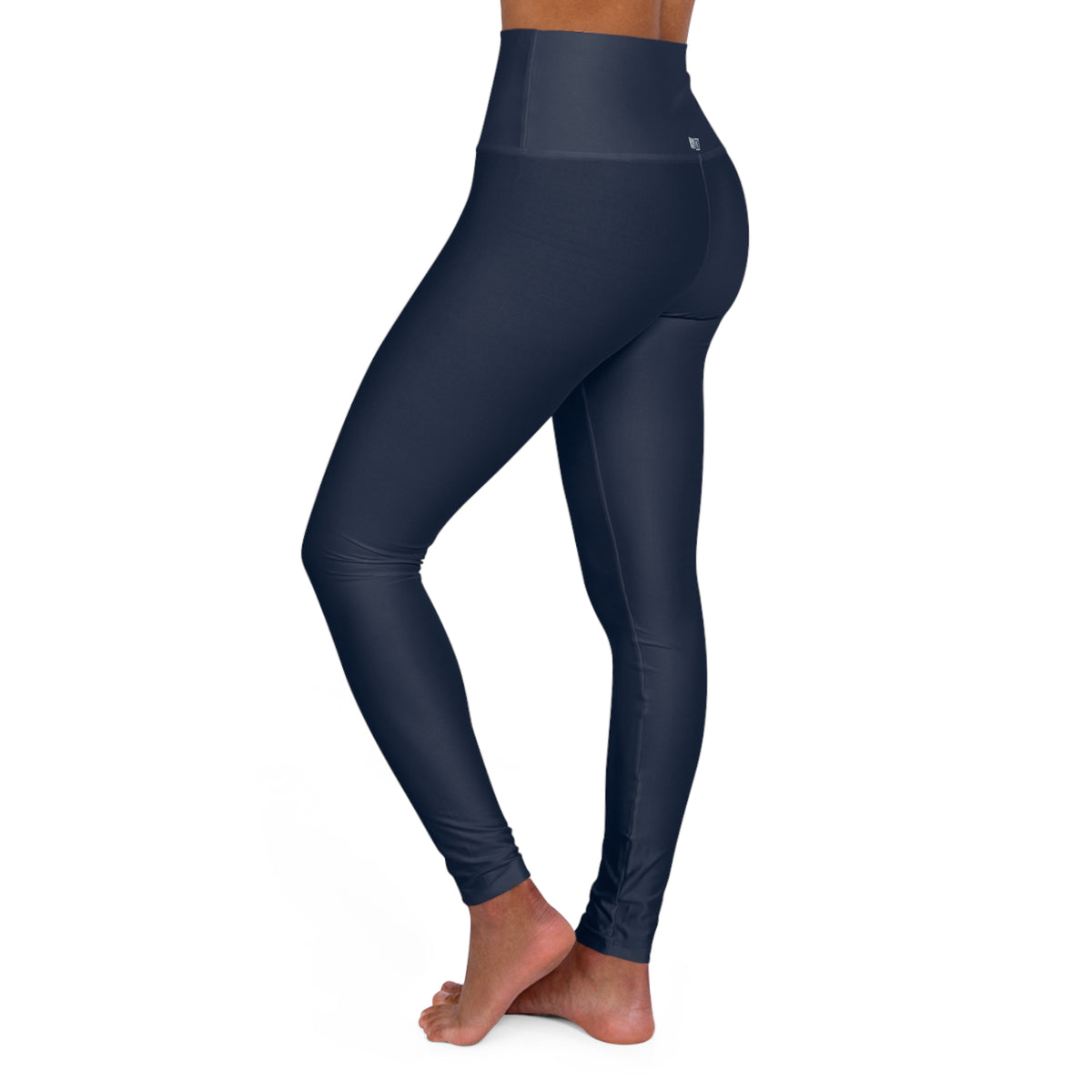 HCKY SZN High Waisted Yoga Leggings (Midnight Navy)