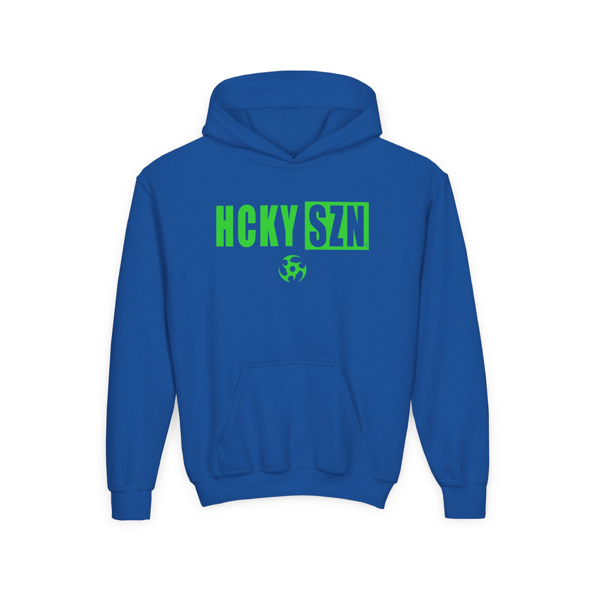 Youth HCKY SZN (Lime Logo) Hooded Sweatshirt - Various Colors