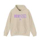 HCKY SZN (Lavender Logo) Hooded Sweatshirt - Various Colors