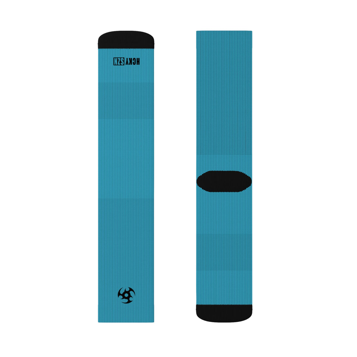 Comfort Crew Fleece Lined Hockey Socks (Sky Blue)