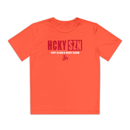 Every Season is HCKY SZN Youth Competitor Tee (Red Logo) - Various Colors