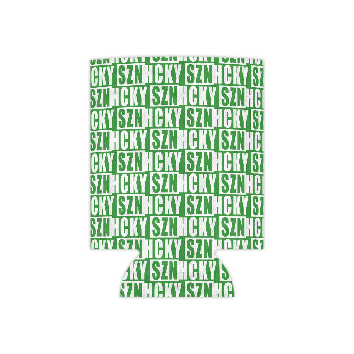 HCKY SZN AOP Can Cooler - Green