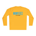 HCKYSZN (All Gas) Long Sleeve Adult Performance Tee - Gold/Sky Blue/Black