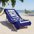 Every Season is HCKY SZN Beach Towel (Blue)