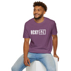 HCKY SZN Softstyle Tee Shirt (Heather Maroon)
