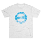 HCKY SZN Circle Logo TriBlend Tee Shirt (Sky Blue) - Various Colors