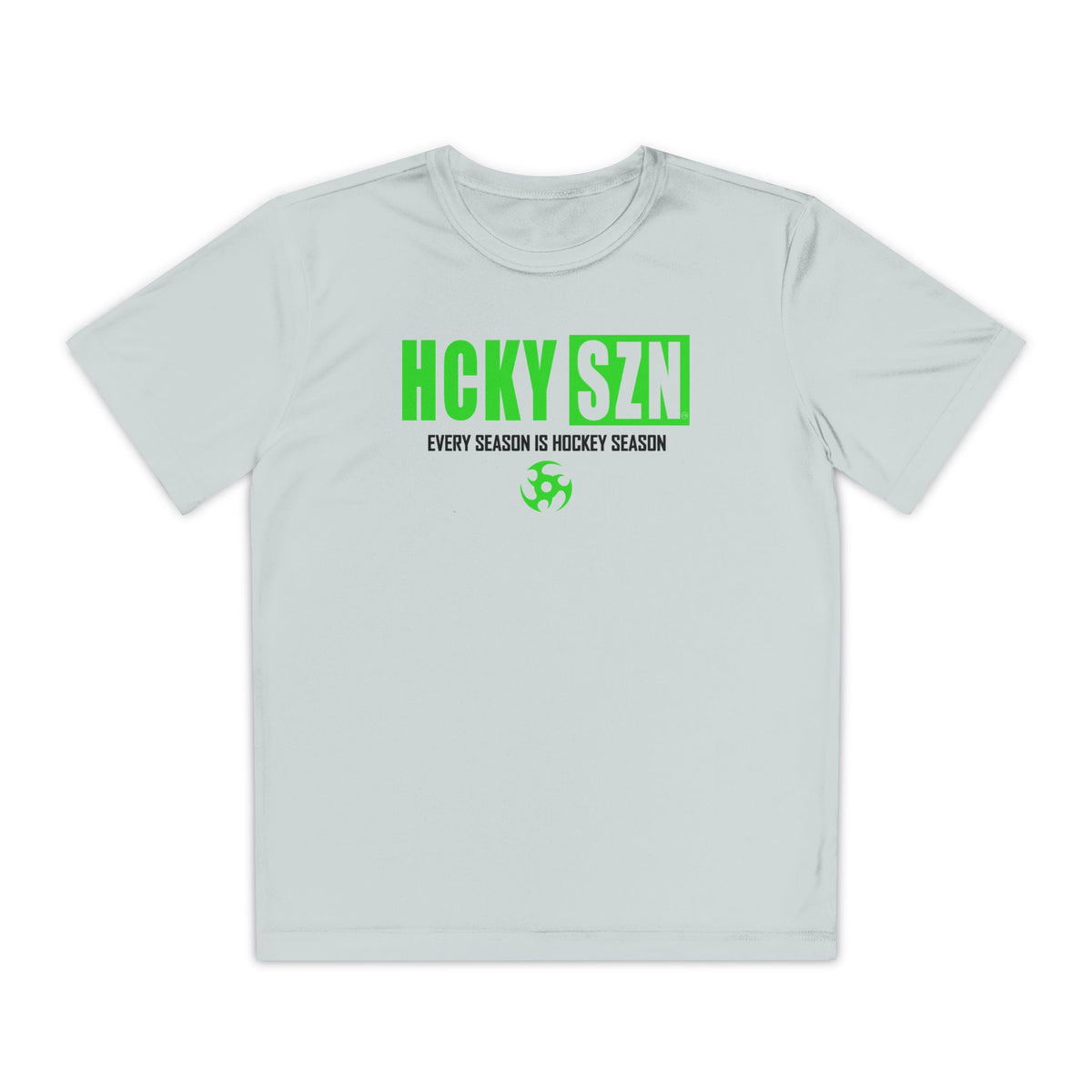 Every Season is HCKY SZN Youth Competitor Tee (Lime Logo) - Various Colors
