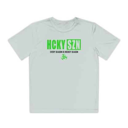 Every Season is HCKY SZN Youth Competitor Tee (Lime Logo) - Various Colors