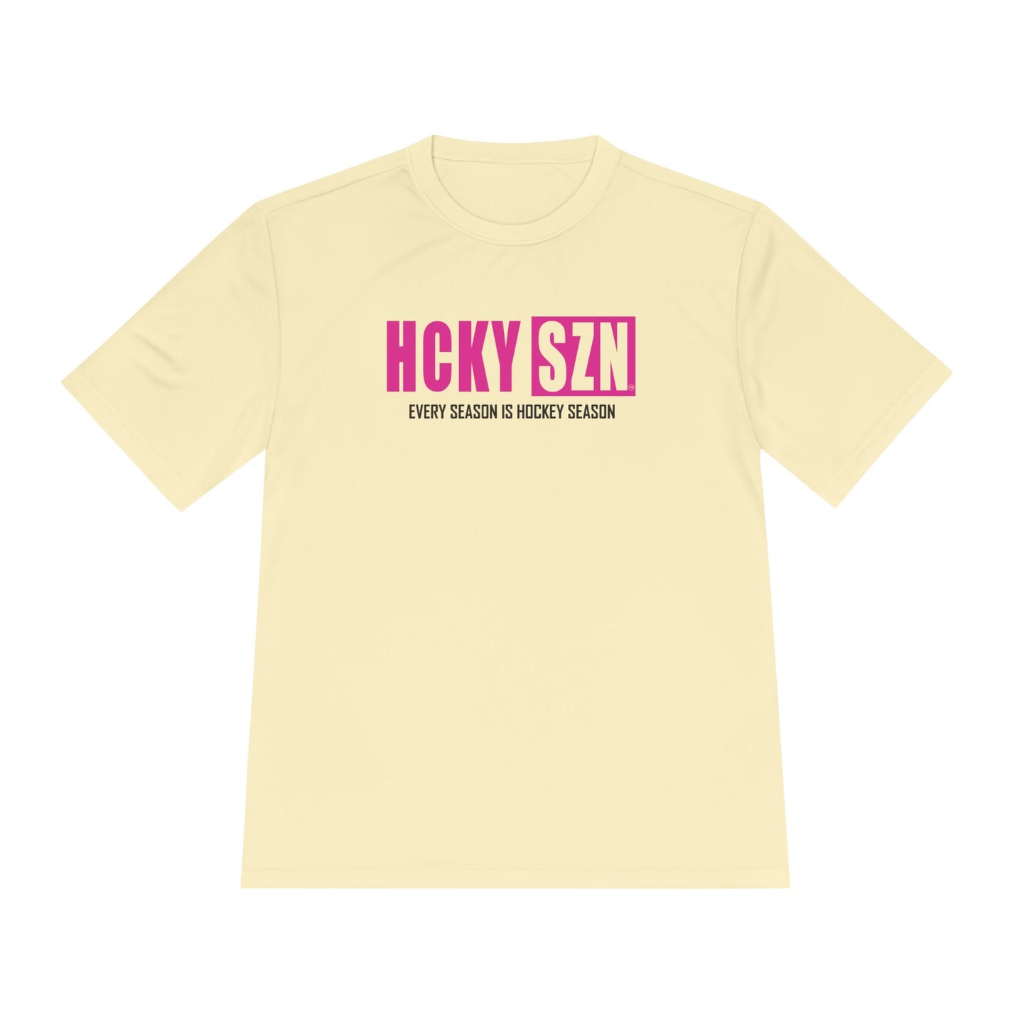 Every Season is HCKY SZN Performance Tee (Hot Pink Logo) - Various Colors