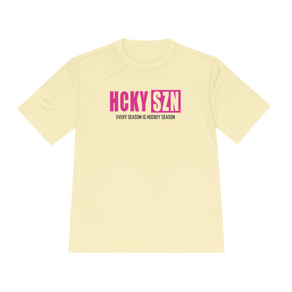 Every Season is HCKY SZN Performance Tee (Hot Pink Logo) - Various Colors
