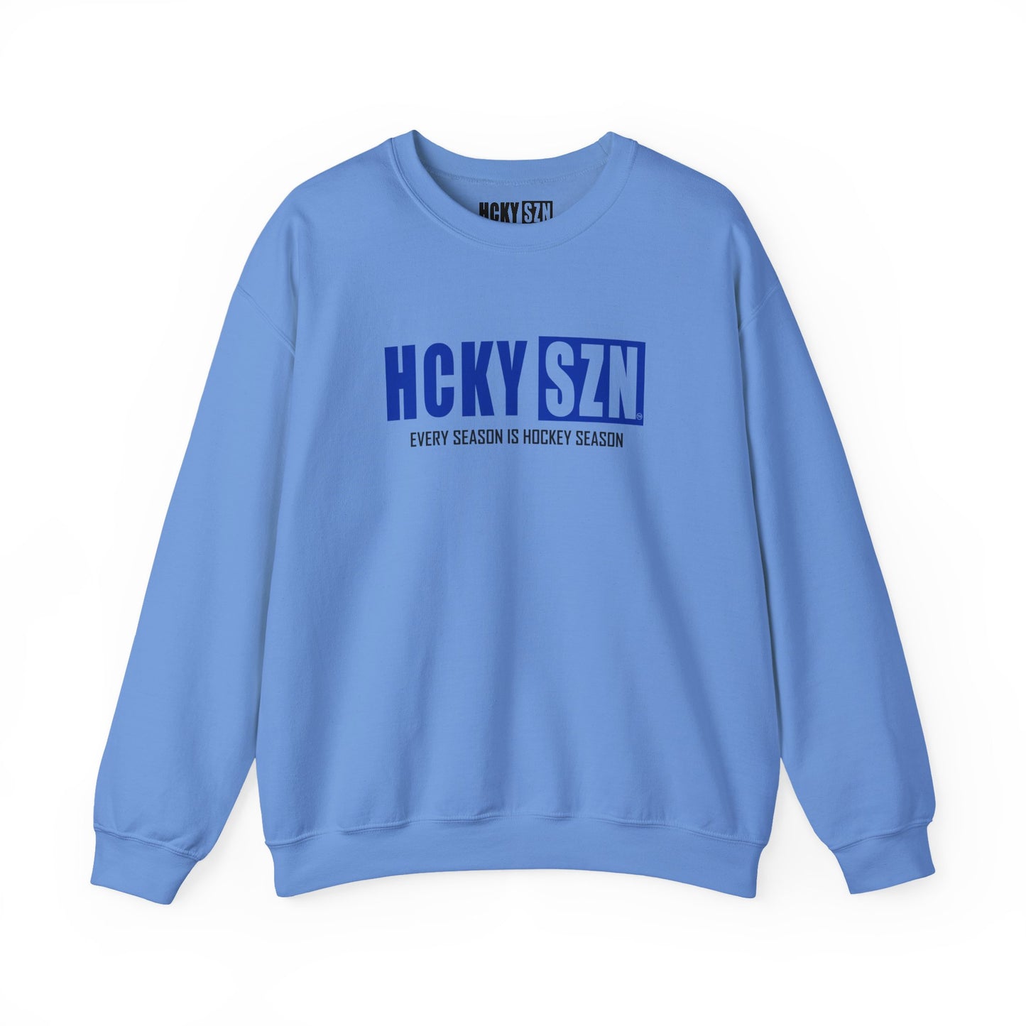 HCKY SZN Crewneck Sweatshirt (Royal Blue Logo) - Various Colors